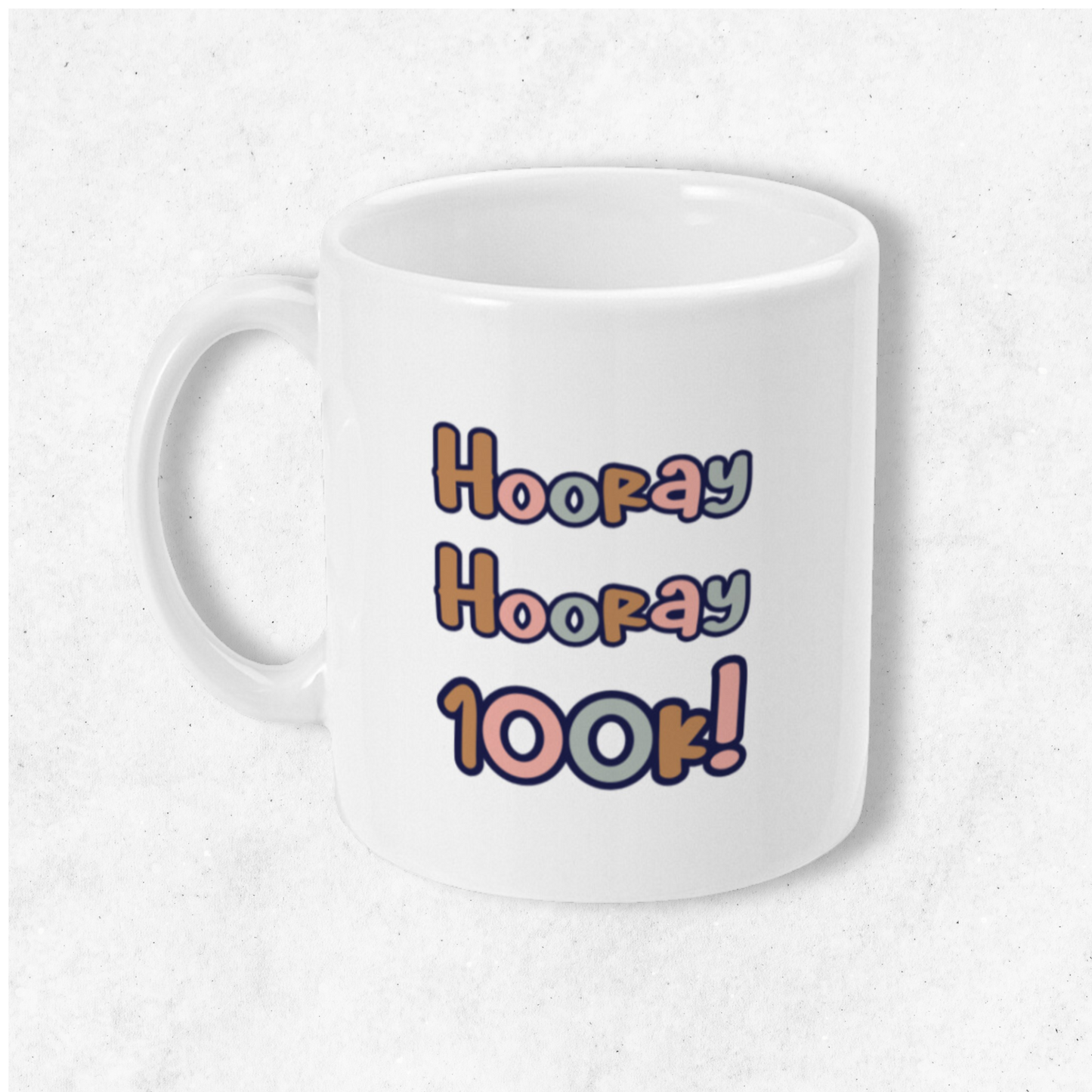Hooray Hooray 100k Money Bags Ceramic Mug