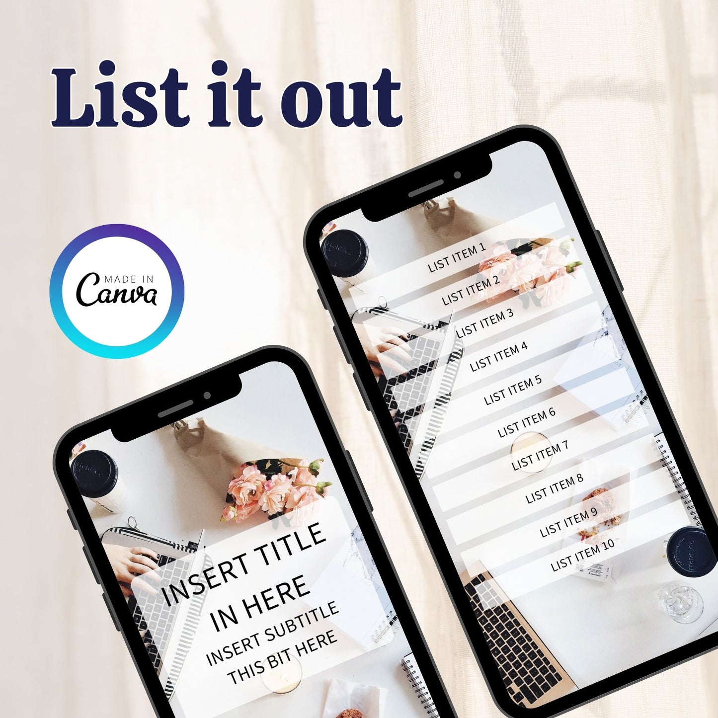 List Reel Template