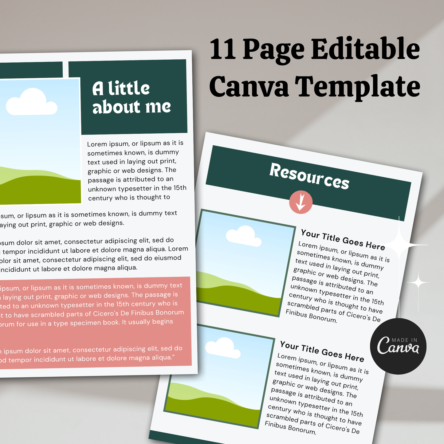 Client Onboarding Welcome Pack Canva Template