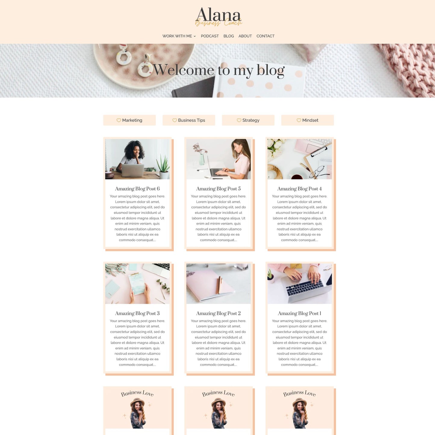 Alana Coach Divi Child Theme