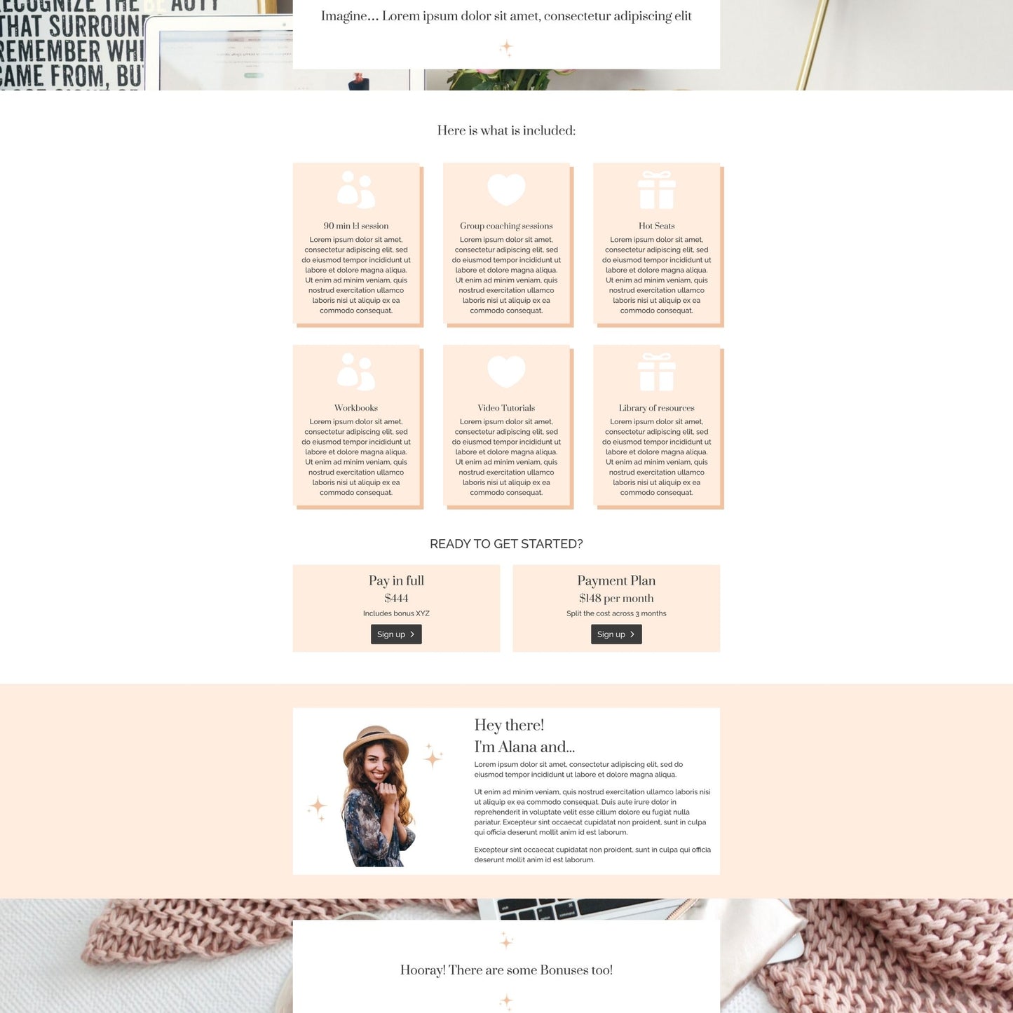 Alana Divi Sales Page Bundle