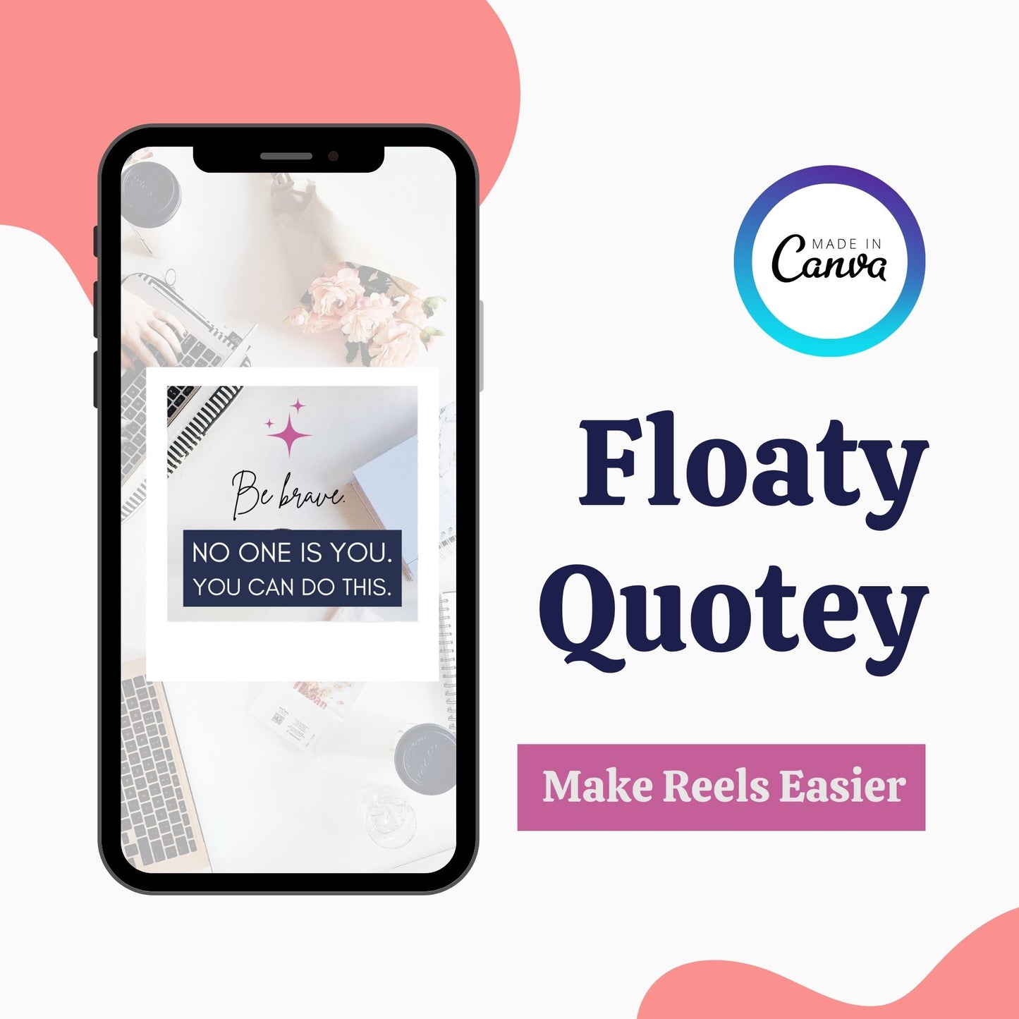 Floaty Quotey Reels Template