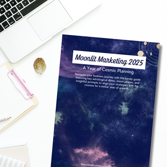 Moonlit Marketing: A Year of Cosmic Planning - Journal