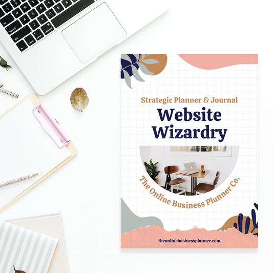 Website Wizardry Strategy Printable Planner and Journal