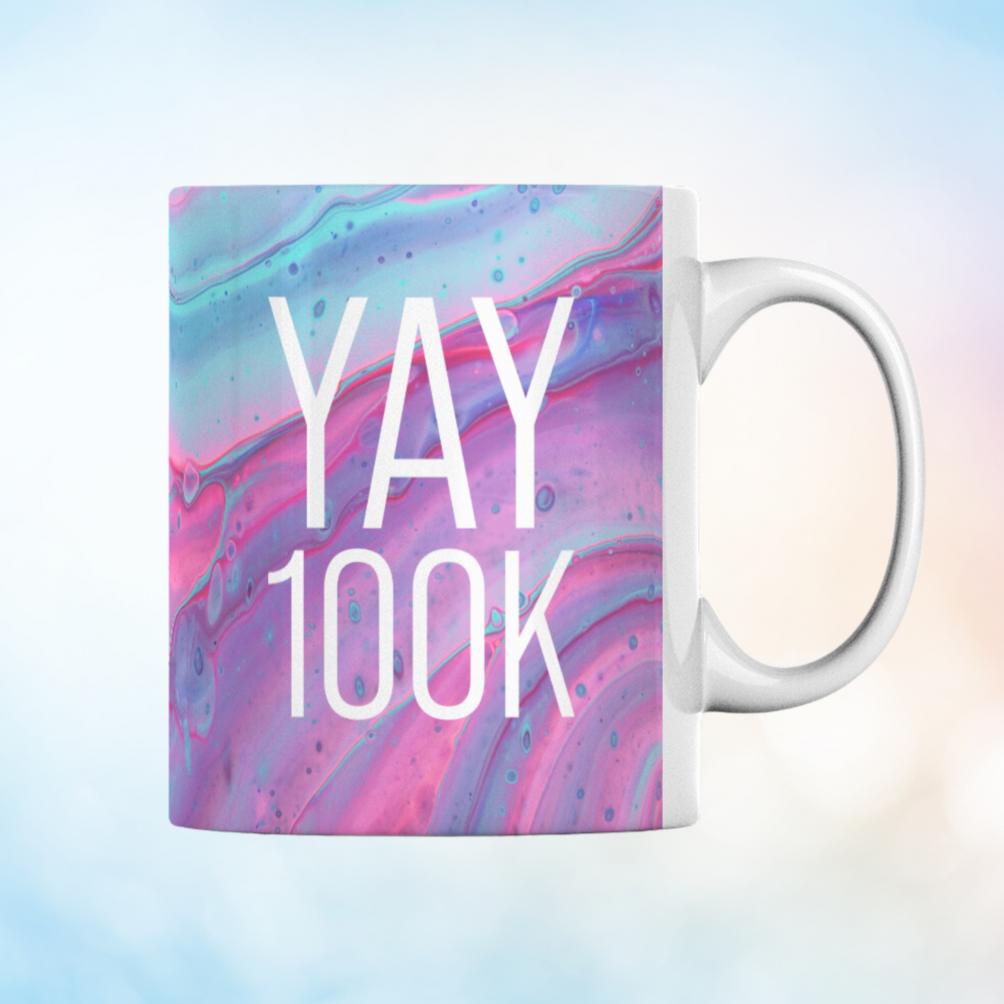 Yay 100k Ceramic Mug